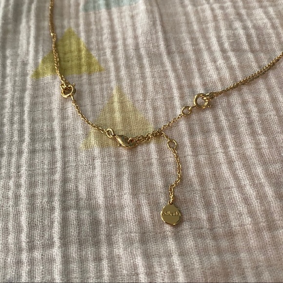 NWOT Stella & Dot Gold Rebel Cluster Necklace - Picture 3 of 9